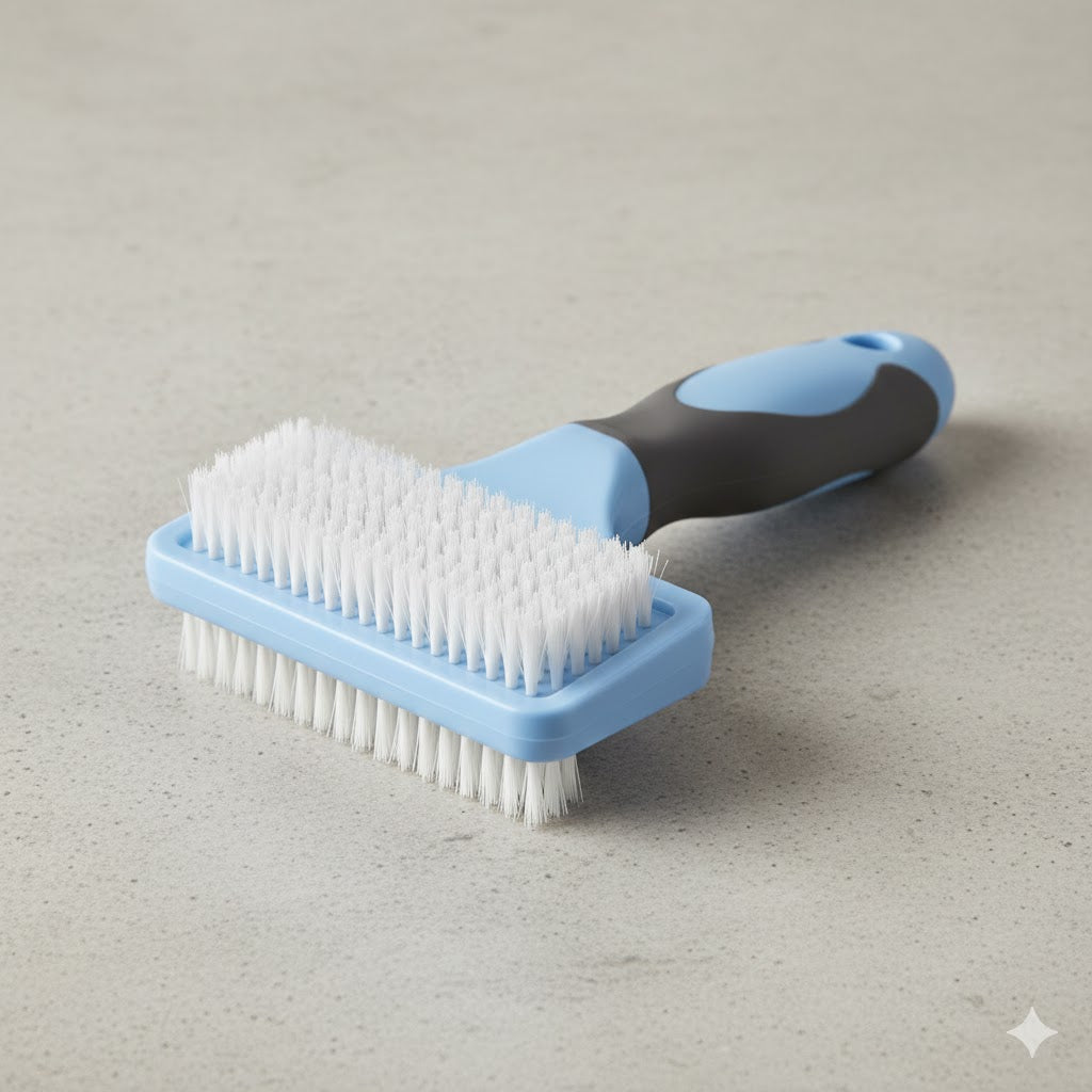 Soft Bristle Grooming Brush for Young & Sensitive Pets