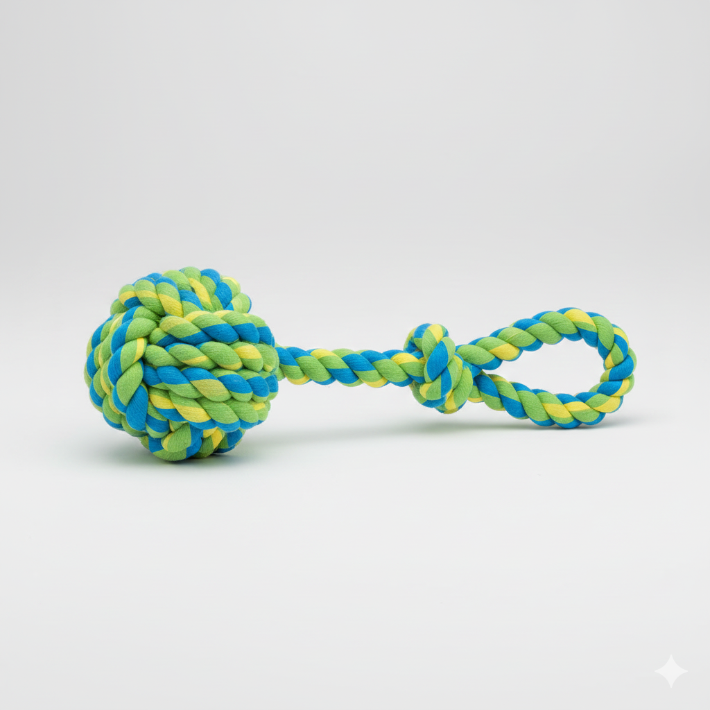 Braided Rope Knot Ball Toy